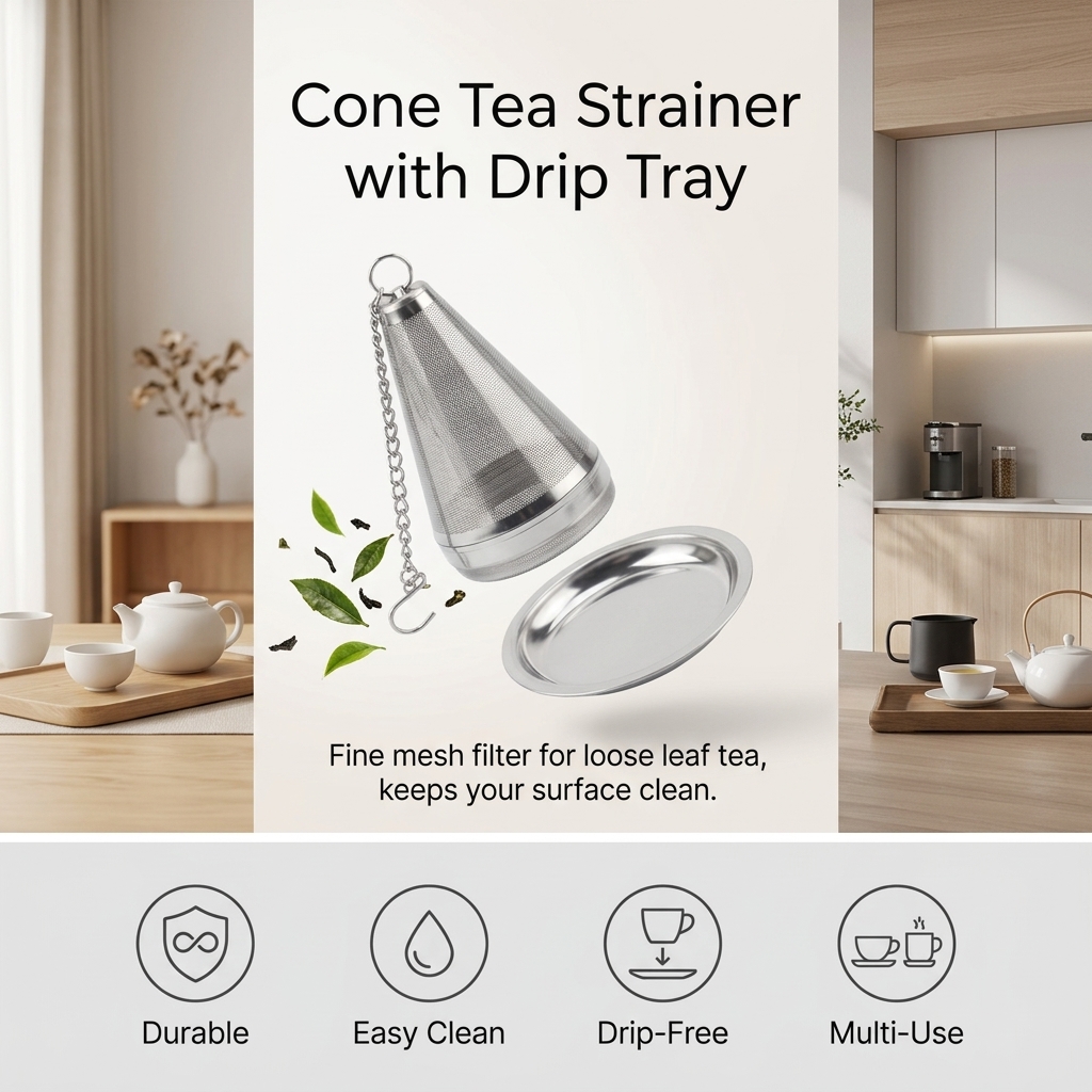 Tea Strainer Stainless Steel F - Loose Leaf Tea Infuser review and price